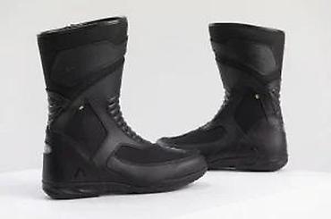 bata usce: Moto čizme Adrenaline – touring/sport stil, crna boja - Materijal — 8