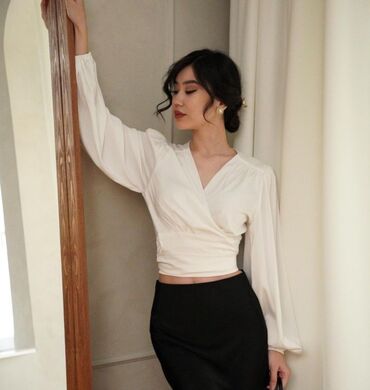 блузка женская размер 46: Блузка, кофточка белая
один раз на мероприятие одела)