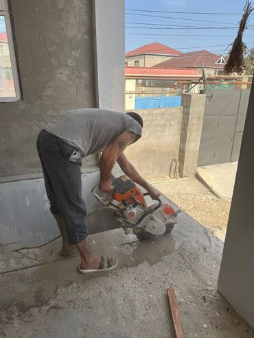 Beton işləri: Beton kəsmə beton deşmə xidməti Karot - HILTI DD 200 / 350 ilə 25 ° — 22