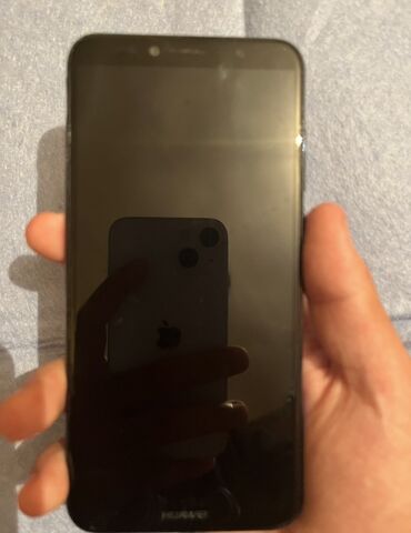 Redmi: Huawei Y6, 16 GB, rəng - Göy, Barmaq izi
