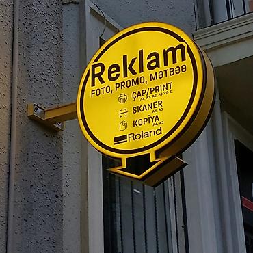 Reklam, çap: Hər növ rekam, poliqrafiya, promo işləri üçün müraciət ede bilersiniz — 10