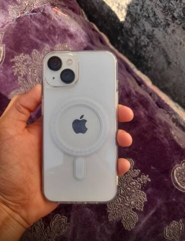 телефон быу: IPhone 13, 128 ГБ, Старлайт, Каптама, 80 %