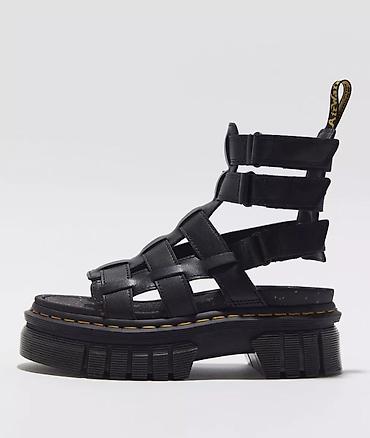 dr: Босоножки, 37.5, Dr. Martens, Новый, цвет - Черный, Платная доставка, Самовывоз — 9