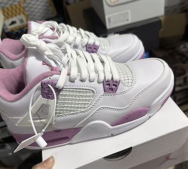 cactus jack: Кроссовки, 38, Air Jordan, Новый, цвет - Белый, Платная доставка — 2
