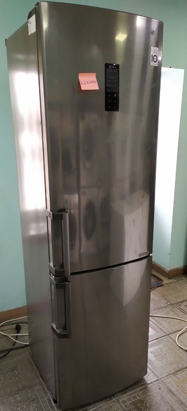 холодильник red bull: Холодильник LG, Б/у, Двухкамерный, No frost, 60 * 200 * 60
