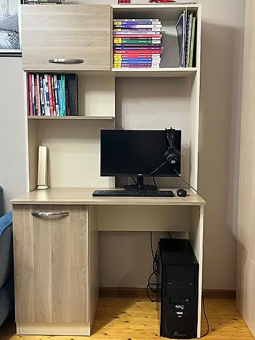 metbex stolları: Hər Biri 110 Manat Olmaqla İş Masası Və Şkaf Satılır İş Masası Çox — 1