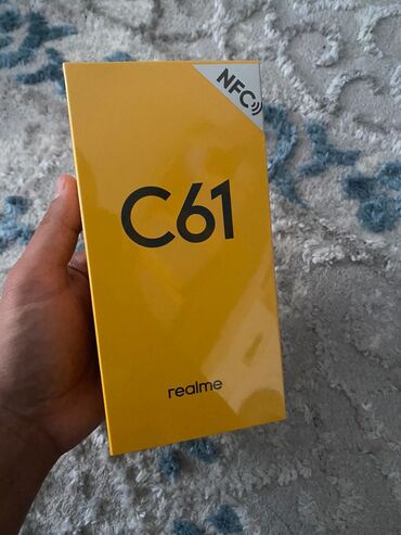 Realme: Realme C61, Новый, 128 ГБ, цвет - Зеленый, 2 SIM