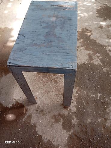 heyet stulu: Metal konstruksiyalı kiçik stul 35*48,5*46 28*49,5*48 - Üst hissə — 5