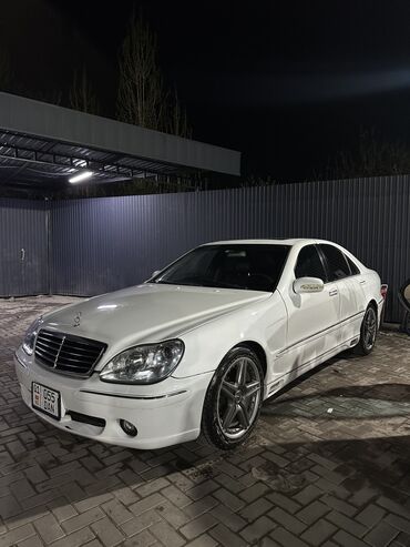 Mercedes-Benz: Mercedes-Benz S-Class: 2001 г., 5 л, Автомат, Бензин, Седан