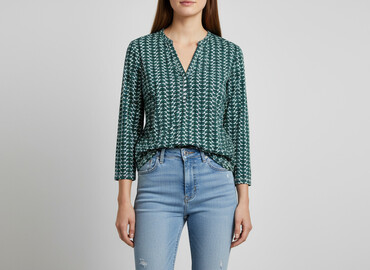 bluzki boho plus size: H&M, Жіноча блуза, розмір M