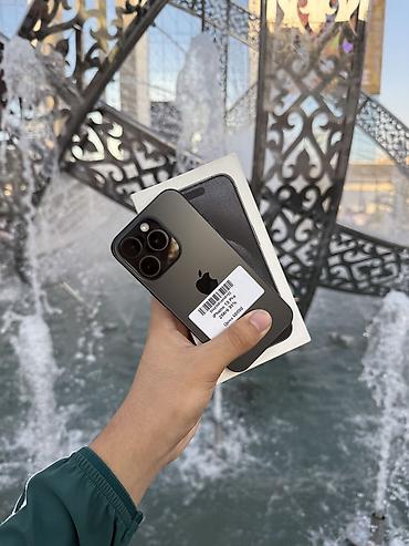 IPhone 15 Pro, Б/у, 256 ГБ, Black Titanium, Коробка, В рассрочку, 95 %