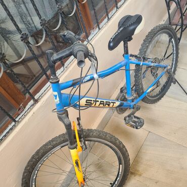 velosiped ucun isiqlar: İşlənmiş İki təkərli Uşaq velosipedi Start, 24", sürətlərin sayı: 7, Ünvandan götürmə