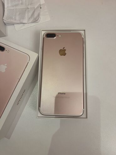 ayfon üçün displey: IPhone 7 Plus, 32 GB, Rose Gold, Barmaq izi