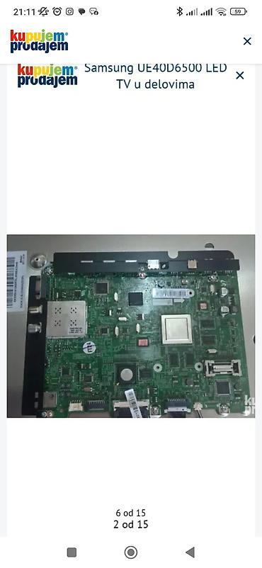 Televizori: Samsung TV delovi – modeli UE40C6800, UE40D6500, LE40B530, LE40A616 — 11