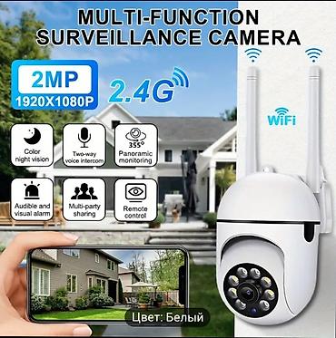 360 kamera: 360 derece idare olunan wayfay kamera sd kart gedir — 2