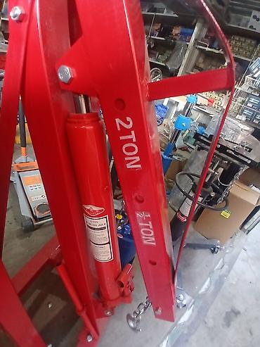 Гидравлический кран-гармошка (автокран “folding shop crane”) 2 тонны