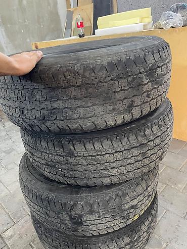 17 şam disk: İşlənmiş Şin Bridgestone 265 / 65 / R 17 — 2