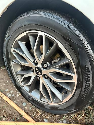 hankook: Продаются диски KIA комплект, 4 лето, 4 зима, зимные резины новые — 1