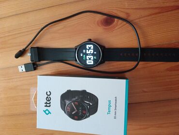 gps izləmə cihazı: Smart saat, Sensor ekran, rəng - Qara