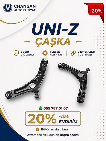 varta: CHANGAN UNI-Z ehtiyat hissələri • Model uyğunluğu: Changan UNI-Z • — 2