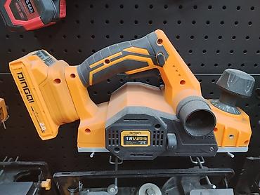 электрический рубанка: Аккумуляторный рубанок DINGQI - Питание: 18V (Cordless), литий-ионный — 1