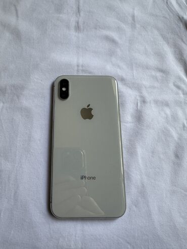 işlənmiş iphone x: IPhone X, 256 GB, Ağ, Face ID