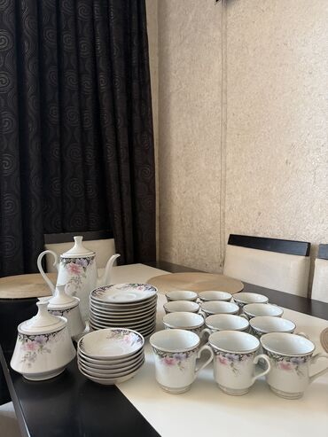 Çay dəstləri və servizlər: Çay dəsti, rəng - Ağ, Farfor, 10 nəfərlik, Rusiya — 4