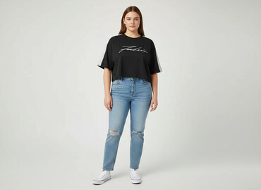 t shirty jordan damskie: Fabric, Футболка жіноча, розмір 2XL