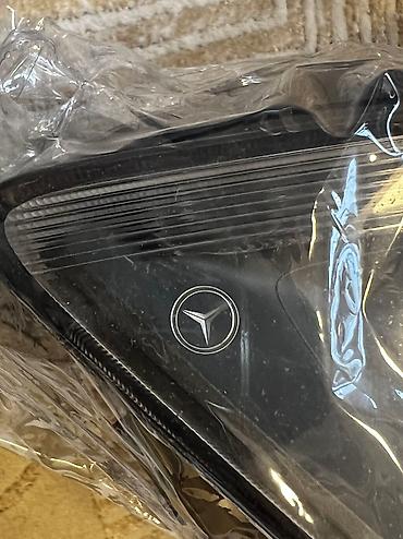 Ehtiyat hissələri: Komplekt, Yaxın və uzaq vuran işıqlar Mercedes-Benz, 2017 il, Orijinal, Almaniya, Yeni — 3