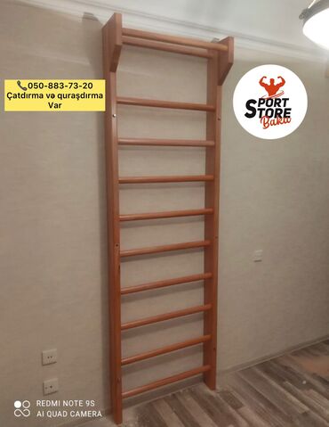 İsveç divarları: 🔥İdman pilləkəni🔥 - 200 AZN. ✅Təmiz şam ağacından - 200 AZN. ✅Təmiz — 7
