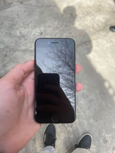 apple 12 pro max: IPhone 7, 128 ГБ, Jet Black, Отпечаток пальца