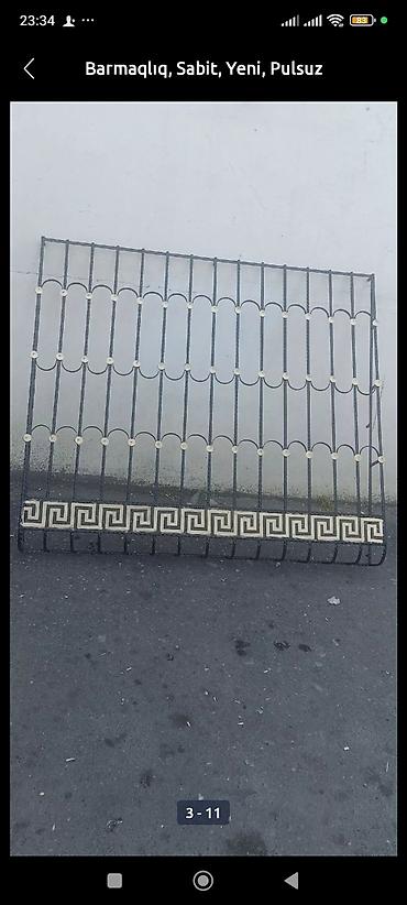 Pilləkən məhəccərləri: Yeni Pilləkən məhəccəri, Polad, Pulsuz çatdırılma — 16