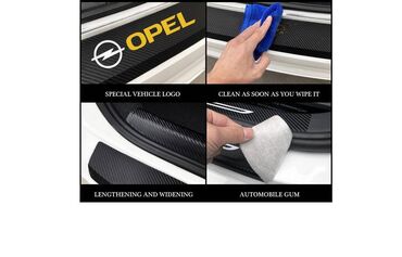 Tuning oprema: Stiker za zadnji branik automobila - karbon OPEL. Karbonska zaštitna na lalafo.rs — 4 Tuning oprema: Stiker za zadnji branik automobila - karbon OPEL. Karbonska zaštitna — 4
