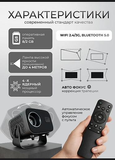 3d print: Проектор 4K Ultra HD с Android 13 - Изображение 4K Ultra HD, лампа — 3