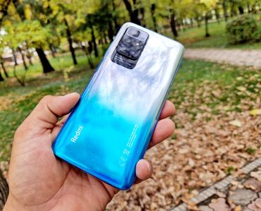 Xiaomi: Xiaomi, Redmi Note 10, Б/у, 256 ГБ, цвет - Синий, 2 SIM