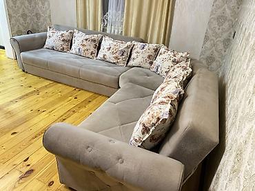 ucuz manej: Künc divan, Yeni, Açılan, Bazalı, Vеlur parça, Pulsuz çatdırılma — 3
