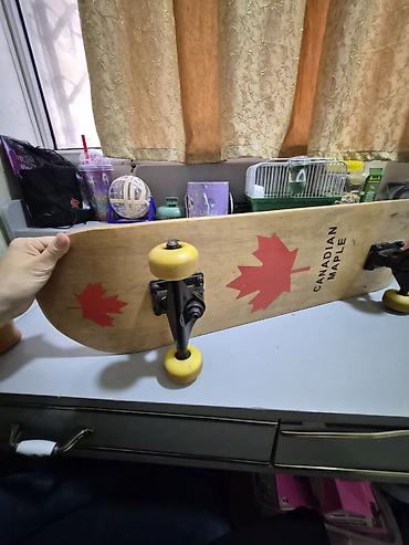 samakat tekeri: Skateboard – Canadian Maple gövdəli - Gövdə: 7 qat Kanada ağcaqayını — 3