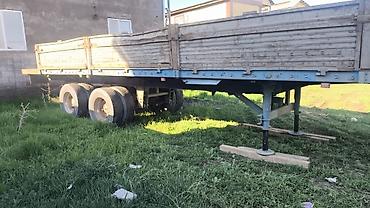 шкворень: Полуприцеп бортовой (площадка) с двухосной тележкой. Характеристики и — 4