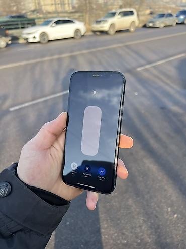 Apple iPhone: IPhone 12, Б/у, 128 ГБ, Черный, Защитное стекло, Чехол, Кабель, 79 % — 14