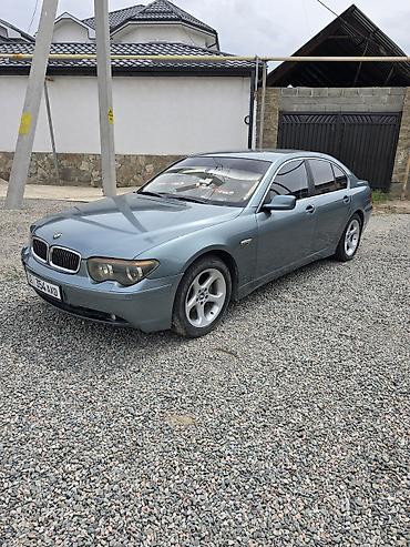 вмв 745: BMW 7 series: 2002 г., 4.4 л, Робот, Бензин, Седан — 2