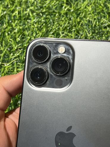цветной фото принтер: IPhone 13 Pro Max, Б/у, 256 ГБ, Matte Space Gray, Защитное стекло, Чехол, Коробка, 77 %