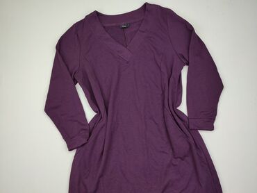 czarna bluzka oversize: Sukienka, Oversize, L (EU 40), stan - Bardzo dobry, Zizzi