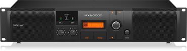 усилитель для саббуфера: Behringer NX6000D — это мощный цифровой усилитель с DSP-процессором