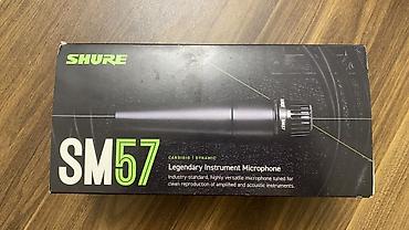 shure glxd4: Shure SM57 – kardioid dinamik alət mikrofonu Xüsusiyyətlər: - — 1