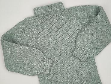 pluszowy sweter: Hand Knitted, Golf damski, rozmiar S — 1