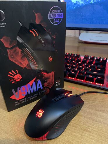 запчасти ноутбук: Продаю игровую мышку bloody v9ma