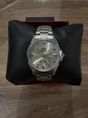 casio sumqayit: Orient kişi qol saatı - Klassik dizaynlı, paslanmayan poladdan korpus — 2