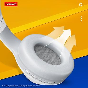 Видеоигры и приставки: Беспроводные гарнитуры, Lenovo, Новый, цвет - Белый — 5