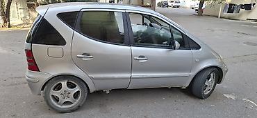 mercedes s221: Mercedes-Benz A-Class (W168) hetçbek - Kuzov: 5 qapı, gümüşü rəng - — 6