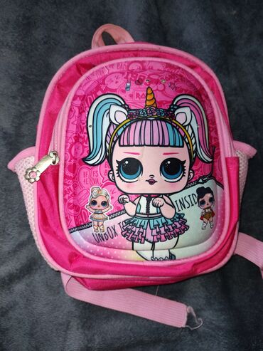 sportska torba za devojcice: Na prodaju deciji mali svetleci LoL ranac,jedina mana je sto pise ime